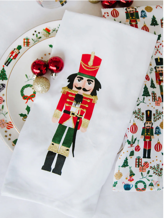 Traditional Nutcracker Tea Towel