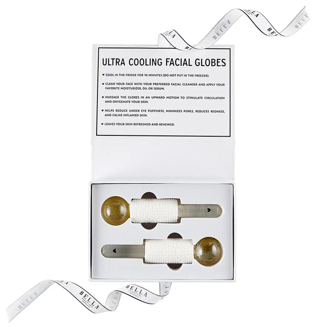 Glitter Cooling Eye Globes - Gold