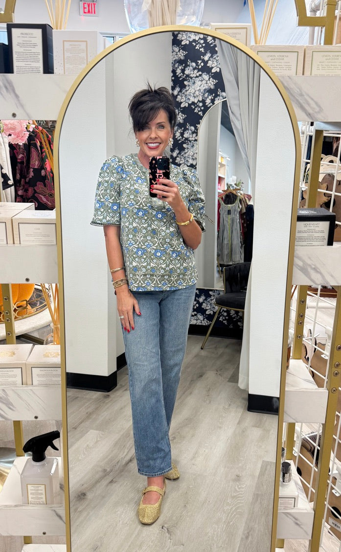 Mary Square Adelyn Top