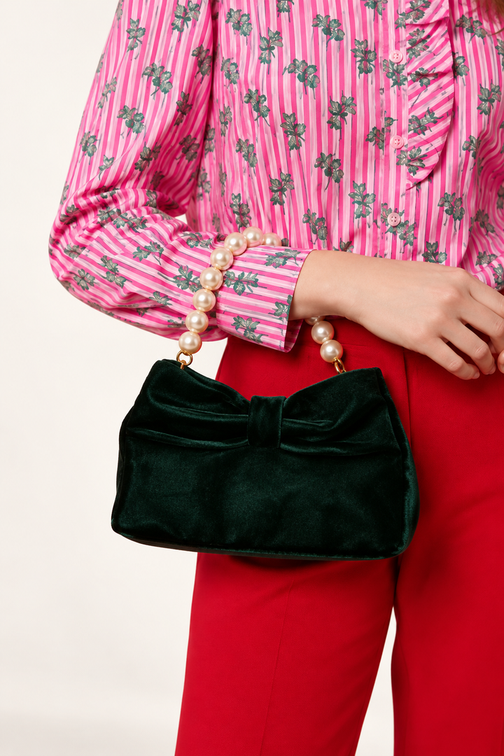 Shiraleah Eloise Top Handle Bag-Black