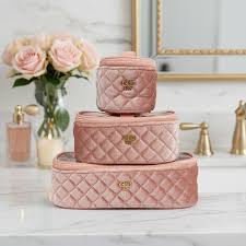 Pursen Trio Jet Setter-Blush Velvet