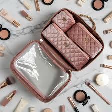 Pursen Trio Jet Setter-Blush Velvet