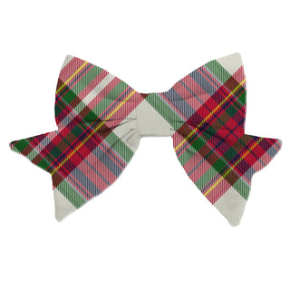 Holiday Plaid Magnetic Bow 