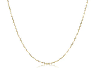 enewton 15" Choker Classic Beaded Chain- Gold