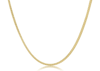 enewton 15" Choker Herringbone Chain -  Gold