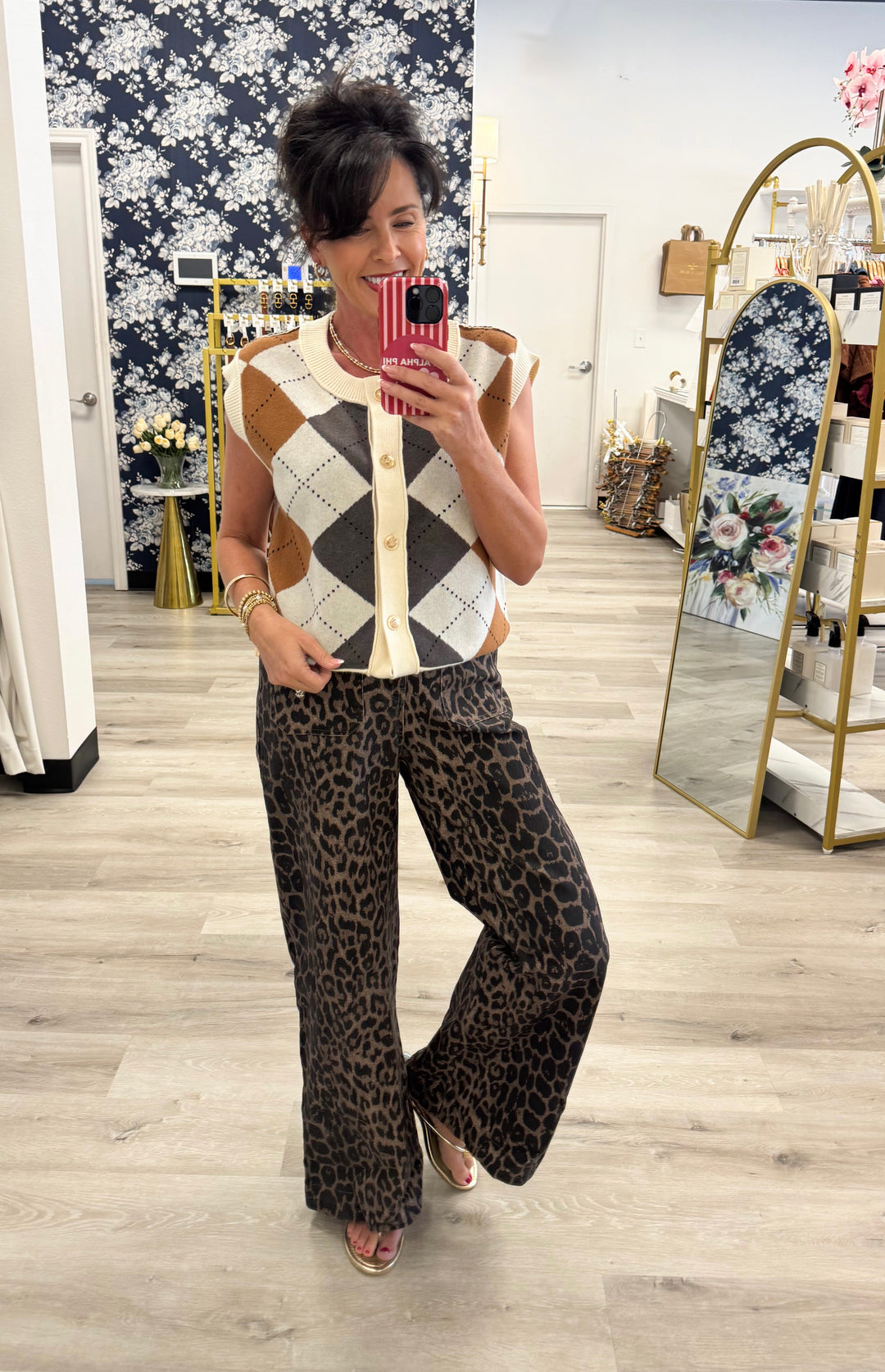 Heather Agryle Sweater Vest
