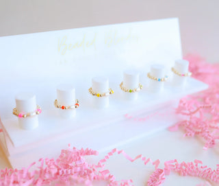 Pearl Poppi Rings