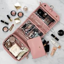 Pursen Toiletry Case-Blush Velvet