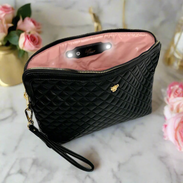 Pursen Litt Makeup Case-Black