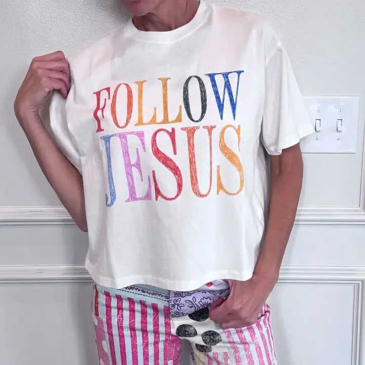 Poppy &amp; Pine Follow Jesus Tee