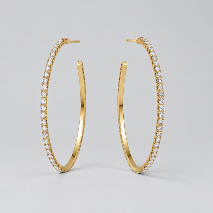 Julie Vos Windsor Hoop-Large