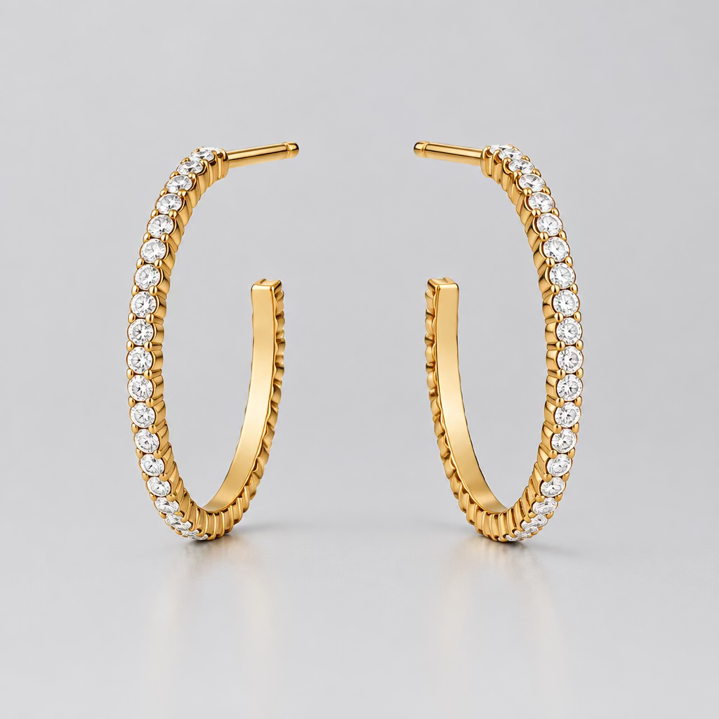 Julie Vos Windsor Hoop-Small