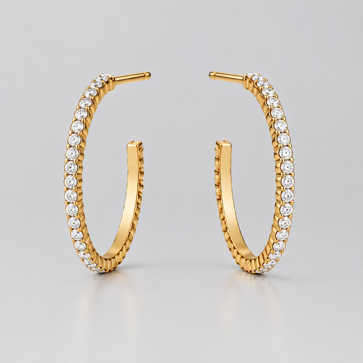 Julie Vos Windsor Hoop-Small