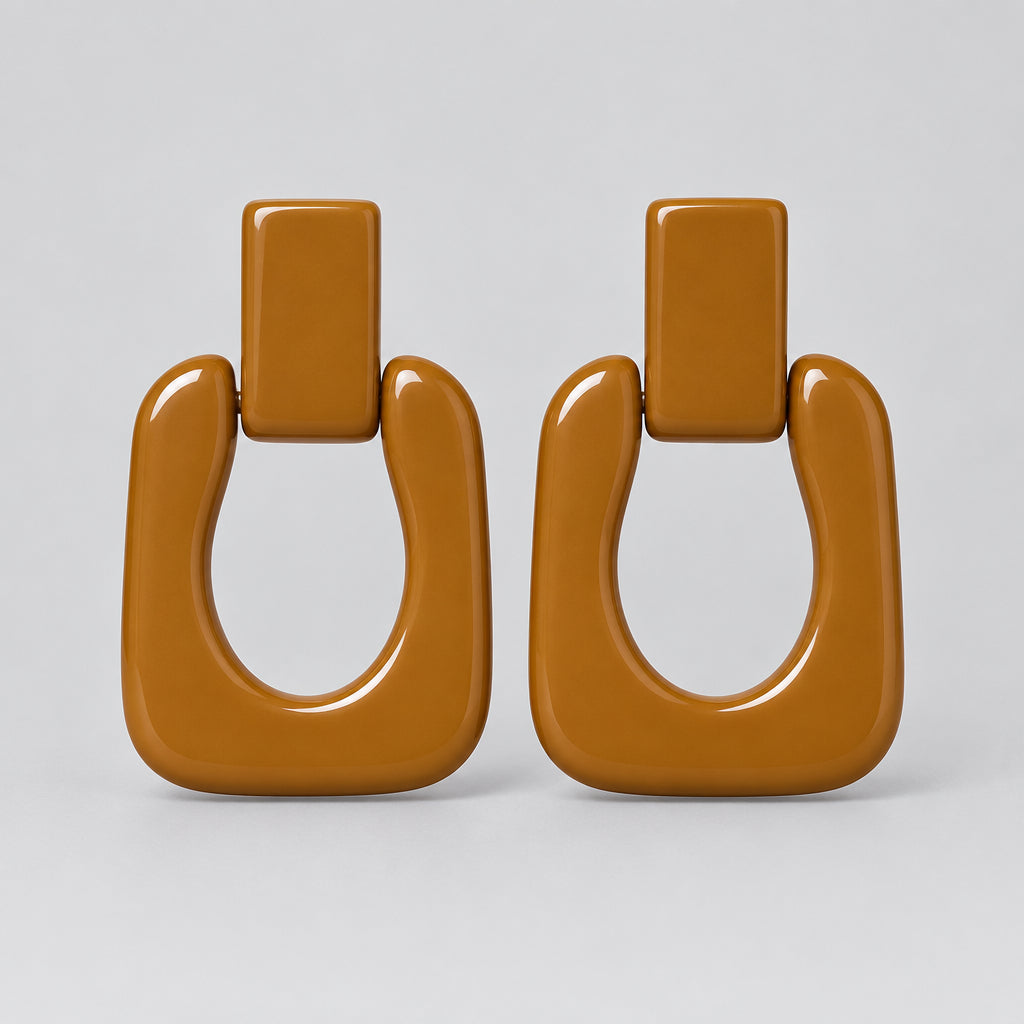 Winton + Waits Barn Buckle Earring